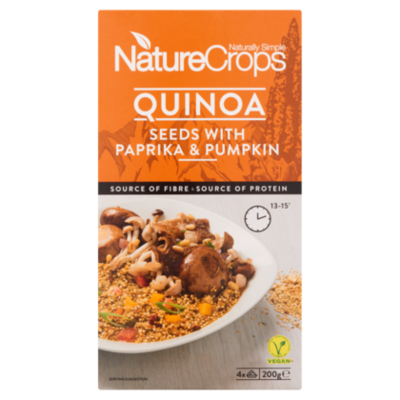 NatureCrops Quinoa seeds paprika & pumpkin