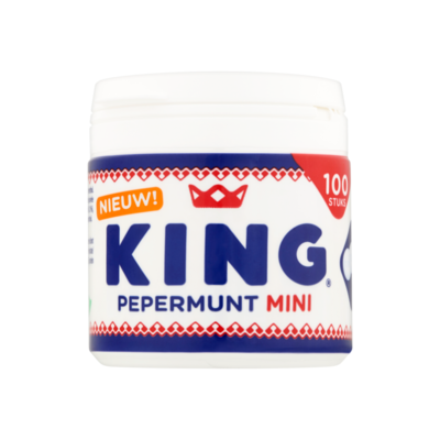 King Pepermunt Mini 100 Stuks