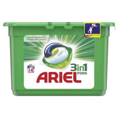 Ariel 3 in 1 pods wascapsules original
