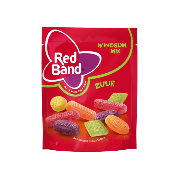 Red Band Winegum Mix Zuur