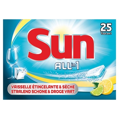 Sun All-in-1 vaatwastabletten Citroen