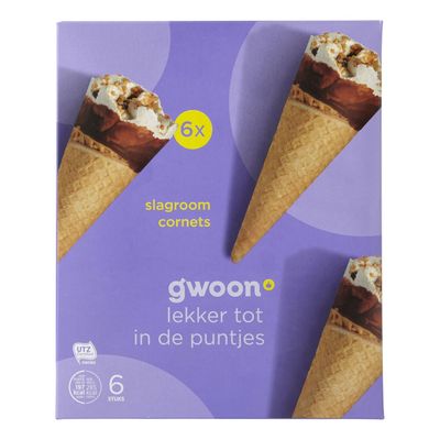Huismerk Cornets Slagroom