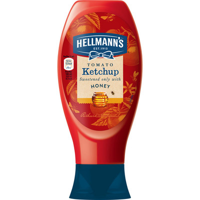 Hellmann's Ketchup sweetened with honey