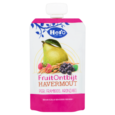 Hero Fruitontbijt havermout peer