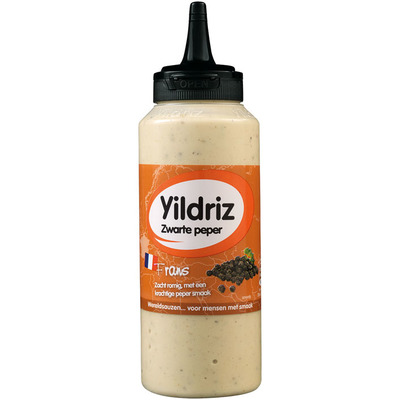 Yildriz Franse Zwarte peper saus