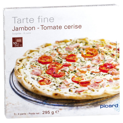 Picard Hartige taart met ham en cherrytomaat