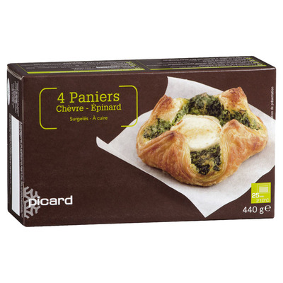 Picard Bladerdeeghapjes spinazie-geitenkaas