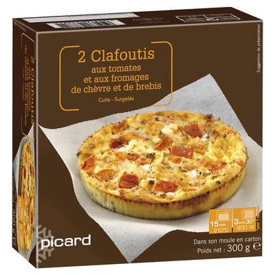 Picard Quiches tomaat, geiten- en schapenkaas