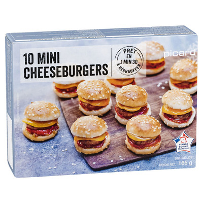 Picard Mini cheeseburgers