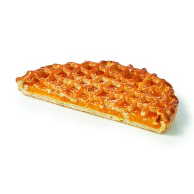 Huismerk abrikozenvlaai halve