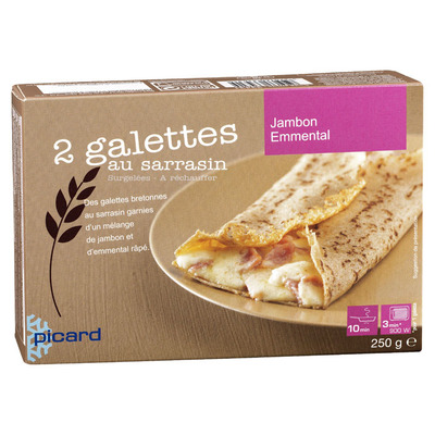 Picard Hartige pannenkoeken met ham & kaas