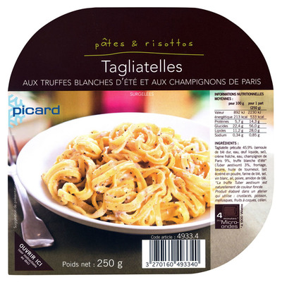 Picard Tagliatelle met truffel en champignons