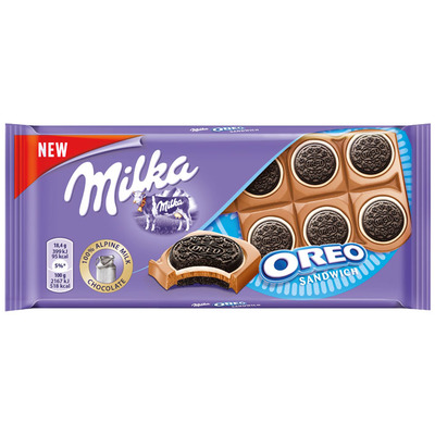 Milka Oreo sandwich