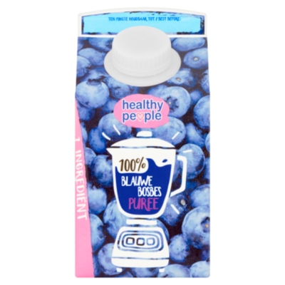 Healthy People Fruitpuree blauwe bes