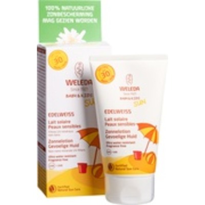 Baby en Kids Edelweiss zonnelotion gevoelige huid SPF30
