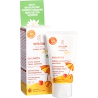 Baby en kids Edelweiss zonnecrème gevoelige huid SPF50