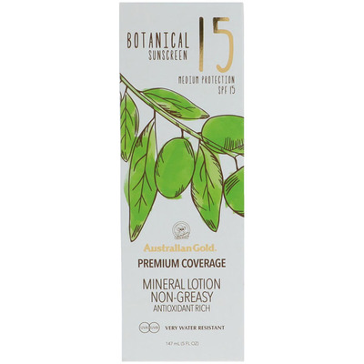 Australian Gold Botanical lotion SPF 15