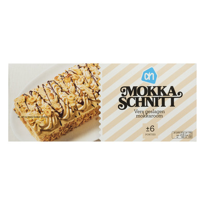 AH Mokka slagroom schnitt