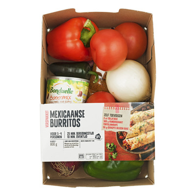 Huismerk Mexicaanse burritos verspakket