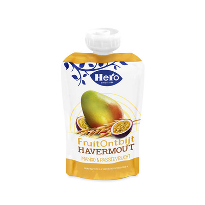Hero Fruitontbijt havermout mango & passie