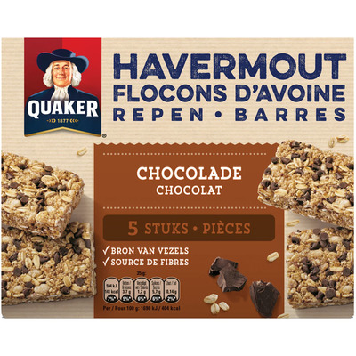 Quaker Havermoutrepen chocolade