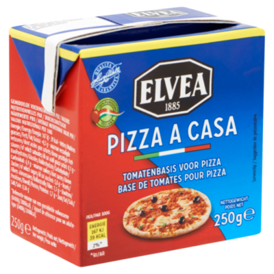 ELVEA Pizza saus kant-en-klaar