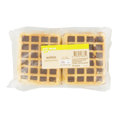 Huismerk Wafels choco hazelnoot