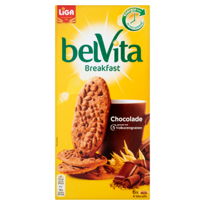 Liga belvita Breakfast chocolade biscuits