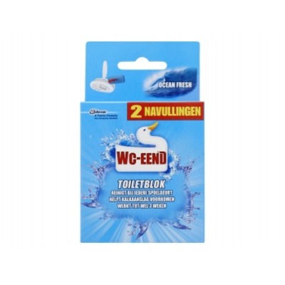 WC-Eend Toiletblok navul duo ocean