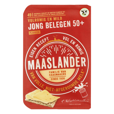 Maaslander Jong belegen 50+ plak