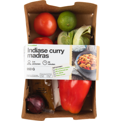 Verspakket curry madras