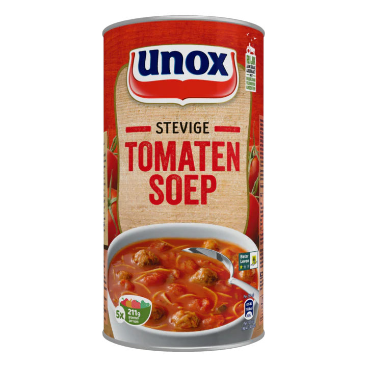 Unox Soep in Blik Stevige Tomatensoep
