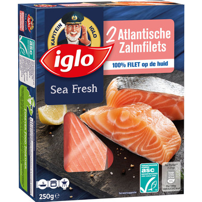 Iglo Atlantische zalmfilets