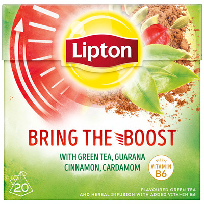 Lipton Bring the boost tea
