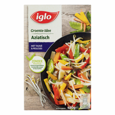 Iglo Groente idee Aziatisch