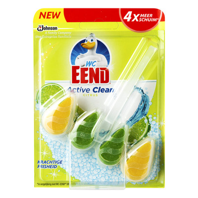 WC Eend Active clean toiletblok pine