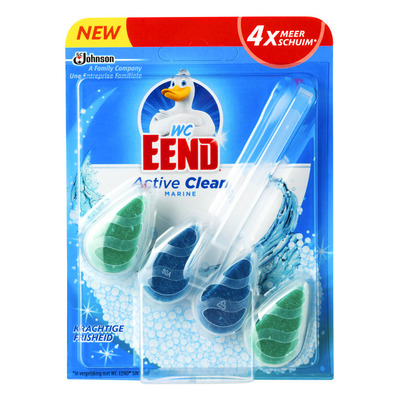 WC Eend Active clean toiletblok marine