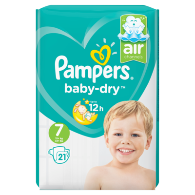 Pampers Baby dry pants xxl maat 7