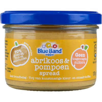 Blue Band Pretspret abrikoos & pompoen
