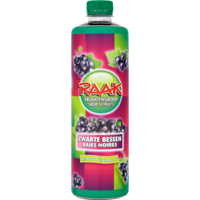 Raak Limonadesiroop zwarte bessen