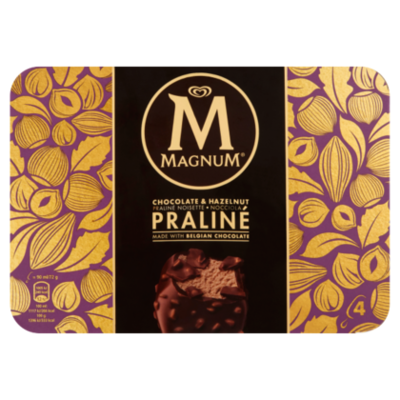 Ola Magnum IJs hazelnut praline