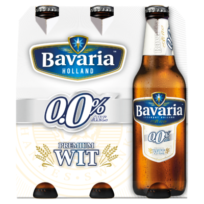 Bavaria 0.0% Wit Fles 6 x 30 cl