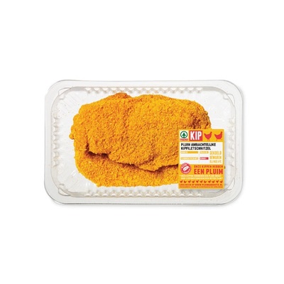 Huismerk pluim ambachtelijke kipschnitzel