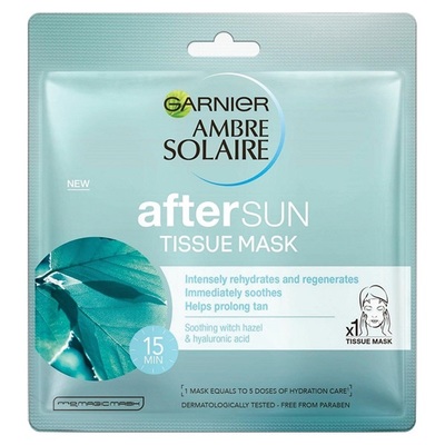 Ambre Solaire aftersun tissue mask