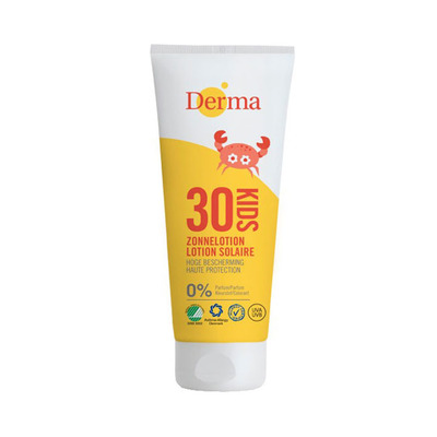 Derma Kids zonnelotion SPF 30 parfumvrij