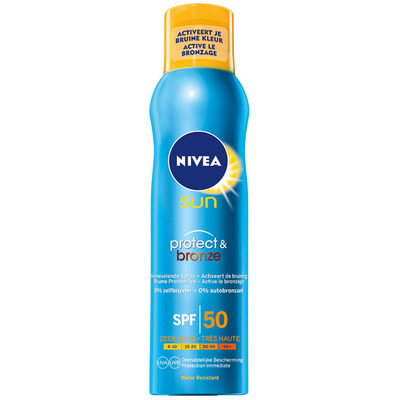 Nivea Sun Protect & Bronze nevel spray SPF 50