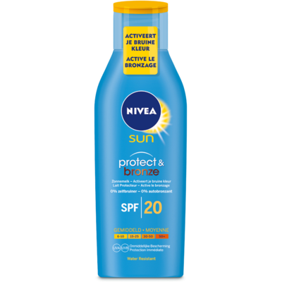 Nivea Sun Protect & Bronze Zonnemelk SPF 20