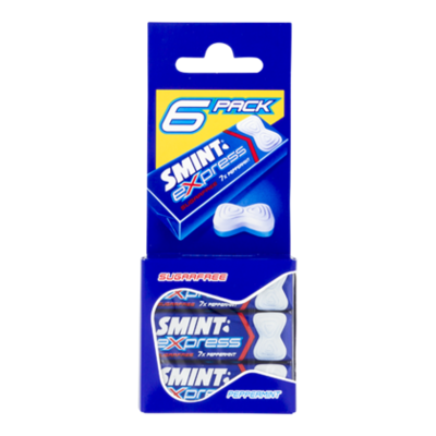 Smint Express Peppermint 6-pack