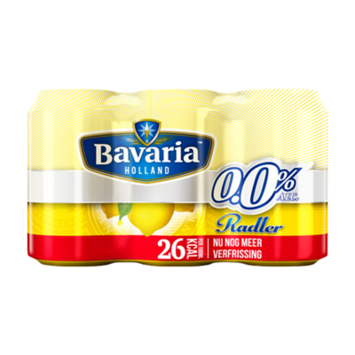 Bavaria 0.0% Radler Citroen Alcoholvrij Bier