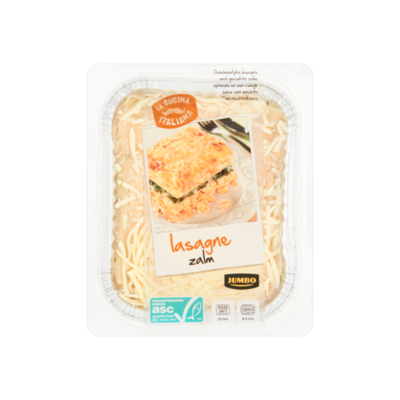Huismerk Lasagne Zalm
